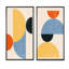 Minimal 20S Bauhaus Geometric III - ensemble de 2 peintures-1873040111-1873040106