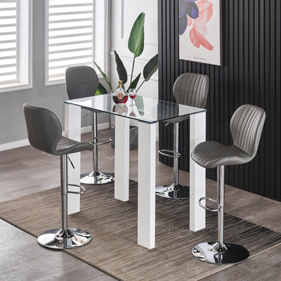 Stonesby Dining Set with 4 Chairs