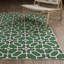 Tapis d'intérieur / extérieur ivoire / vert Sherley-1495595284