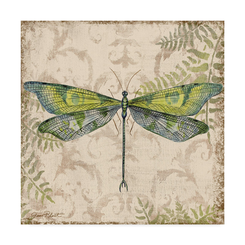 Deagen «Dragonfly Daydream 3», impression sur toile tendue, H 14 po x l 14 po x P 2 po