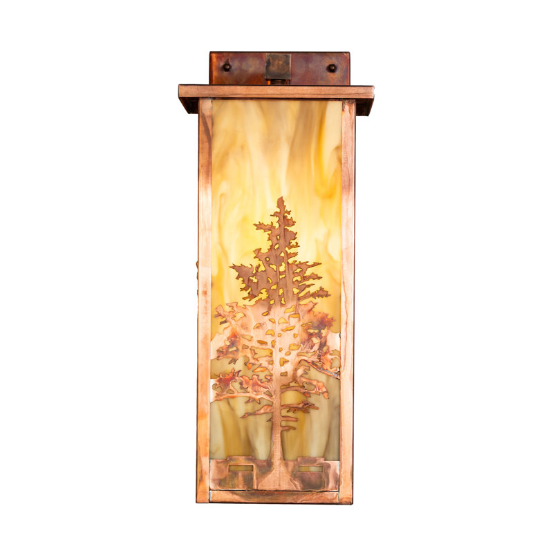 7.5" Wide Hyde Park Tamarack Wall Sconce