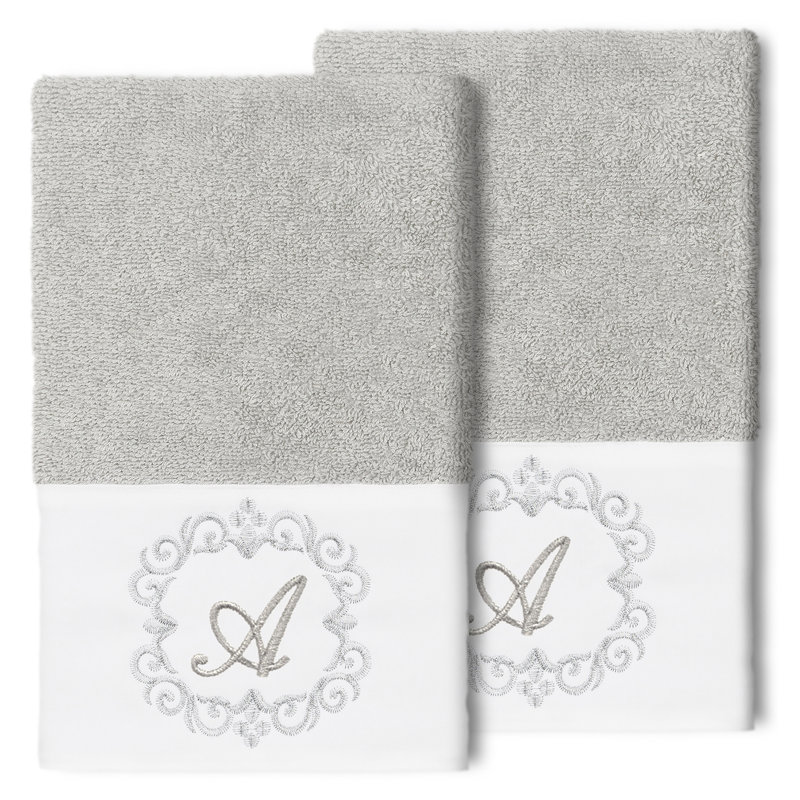 Débarbouillette Monica, Gris clair, A