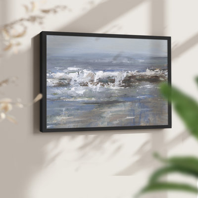 Overcast Tides I -Framed Print - Restickable