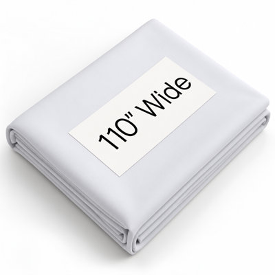Tissu 100% occultant de 110 po de largeur coupé à la verge - Matériau bloquant la lumière pour les rideaux, les fenêtres, les stores - Tissu occultant total pour la doublure de draperie, housse de fenêtre bloquant la chaleur