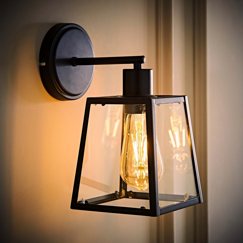 Armed Sconce, Matte Black, 1