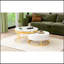 Table basse gigogne moderne avec tiroirs Modern
