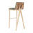 Saddle Upholstered Counter Stool with Metal Frame-26099157