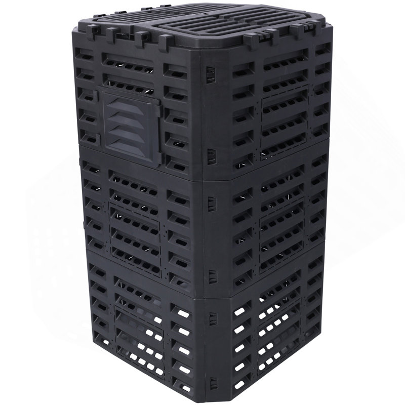 Bac à compost Garden, H 47 po x l 25,5 po x P 25,5 po