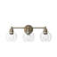 Éclairage pour salle de bain à intensité variable 3 lumières Mid-Century-2005870924