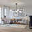 Kason Modern 7-Lights linear globe chandelier-979268665-979268679