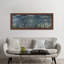 Waterlilies: Reflections, 1914-18 P by Claude Monet - Floater Frame Painting on Canvas-168140080-197886920