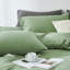 Housse de couette grand format vert avec fermeture à glissière Kakijumn-113693375-113693373
