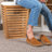 Darcy Bamboo Laundry Hamper
