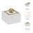 Scarbrough Decorative Box Marble Stone Metal Brass Modern Storage Container with Removable Lid Contemporary Accent Box for Shelf or Tabletop Display Home Organizer Accessory Modern Design-89082145-89082146