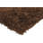 Remer Authentic Hand-Woven Handmade Brown & Black High Pile Modern Glam Mixed Texture Polyester Area Rug-24362060