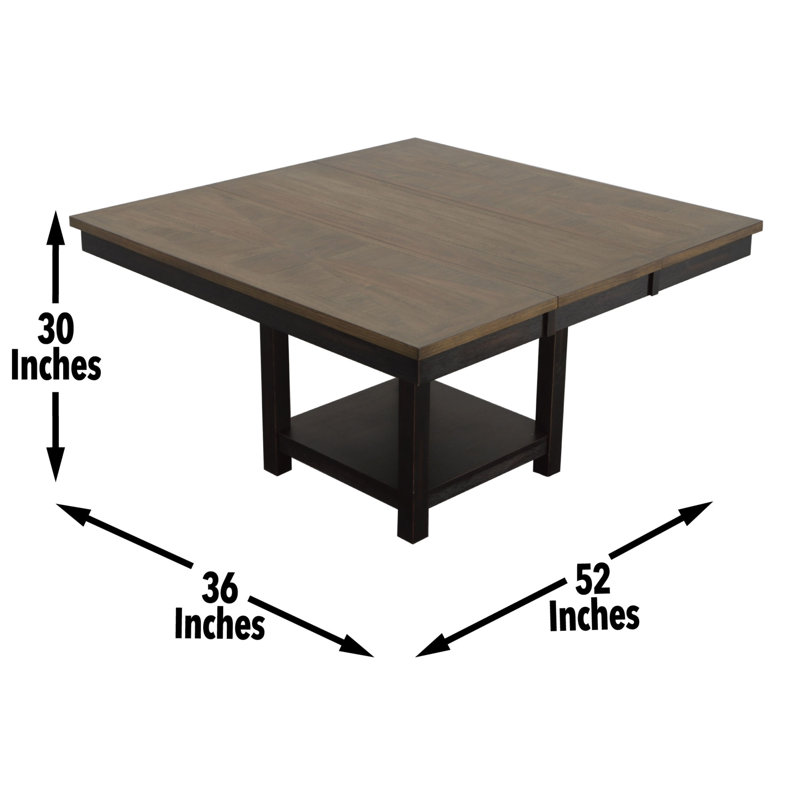 Damain Dining Set, 6 Pieces: Table, Bench, 4 Chairs