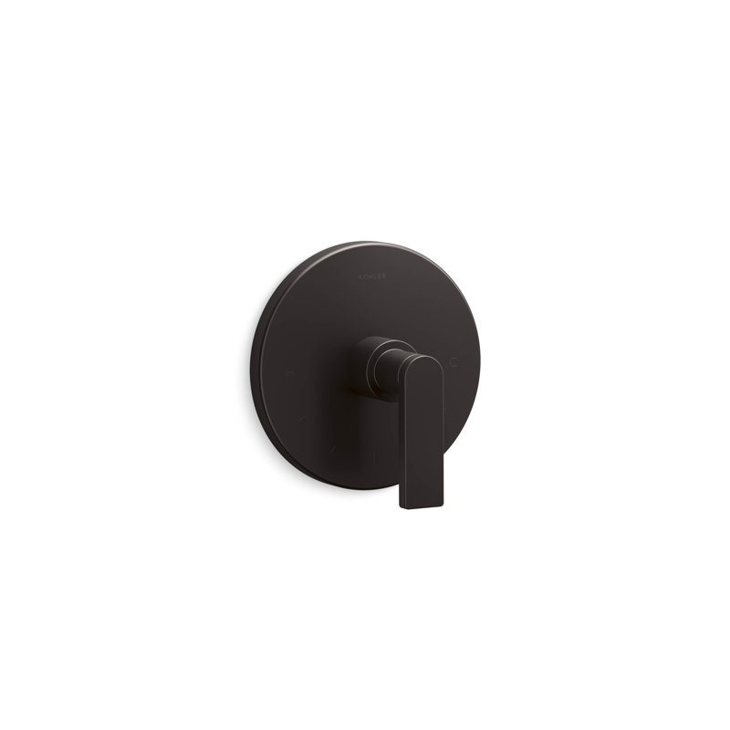 Composed Mastershower Temperature Control Valve Trim With Lever Handle