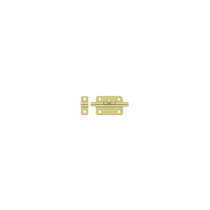 Barrel Latch/Catch/Bolt, Polished Brass