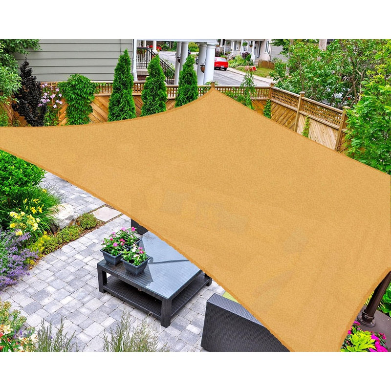 Toile d'ombrage rectangulaire en toile Sun Shade