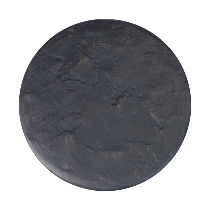 Cora End Table, Obsidian Concrete