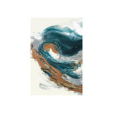 Silvery Wave I Painting by Samuel Kane
