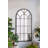Arched Full-Length Mirror With Intricate Windowpane Design, Ideal For Enhancing Space And Creating A Focal Point In Any Room