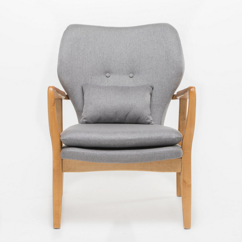 Fauteuil club CLUB CHAIR, gris