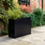 Galvanised Trough Planter - 90cm X 82cm-845005487