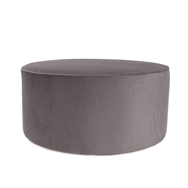 Repose-pieds rond gris Universal, Gris