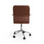 Fauteuil de bureau pivotant avec accoudoirs intégrés Martha Stewart Taytum-89812703-109741879