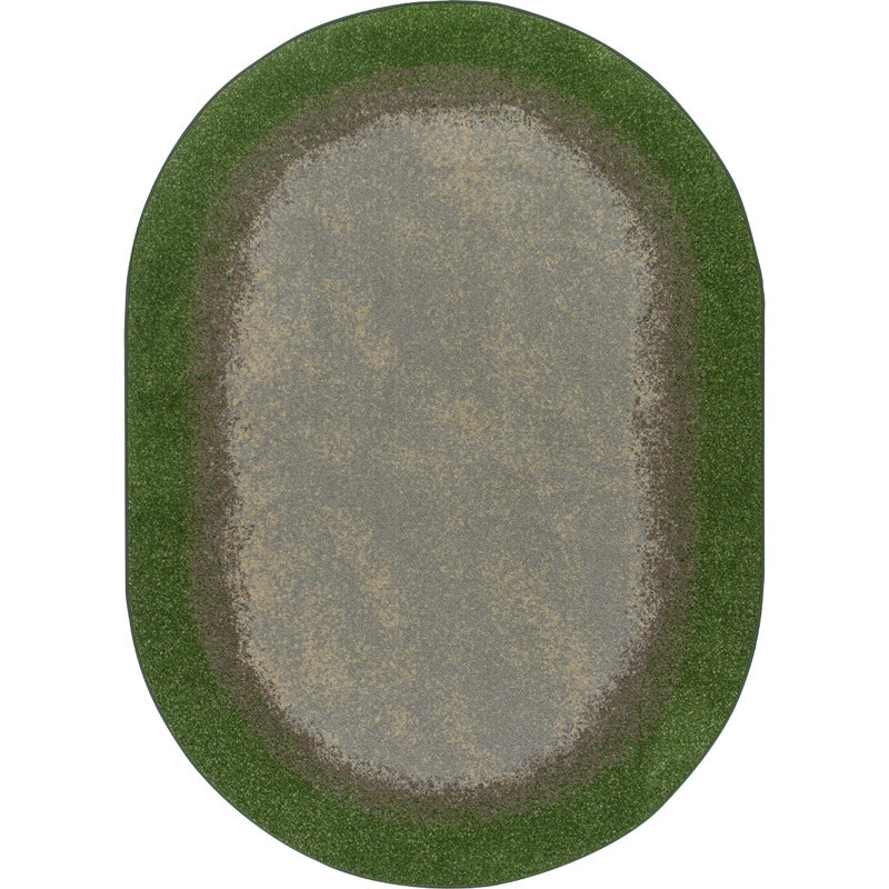 Willfond Urban Edges Area Rug, Oval 7'8" x 10'9"