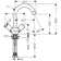 Logis Single Hole Bathroom Faucet with Drain Assembly