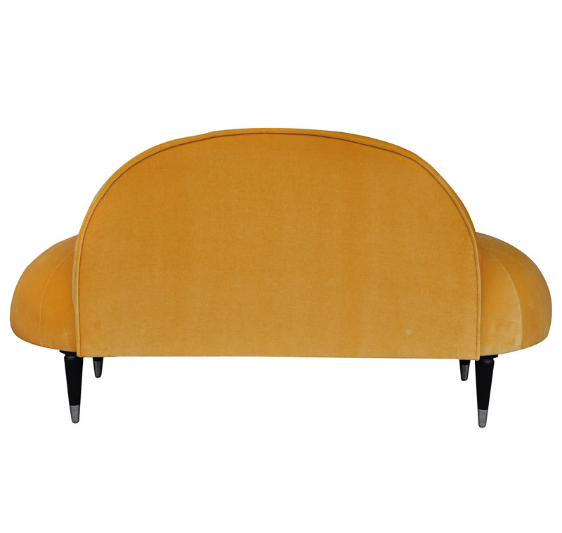 Beetle 2 Seater Sofa, Yellow