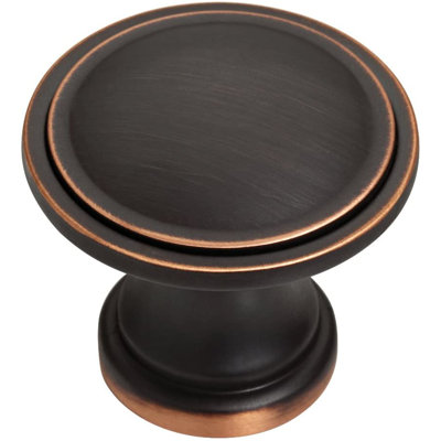 (5 Pack) 1-3/4 inch Oversized Ridge Knob