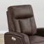 Fauteuil inclinable électrique avec revêtement en similicuir Wall Hugger-834522411