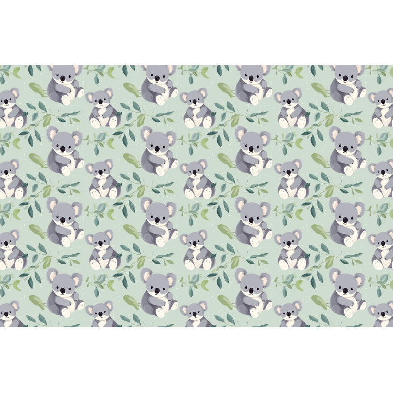 Koala Eucalyptus LeavesAlexendra Bedding, Twin Comforter