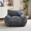 Fauteuil à billes en velours côtelé Compression-1697409111