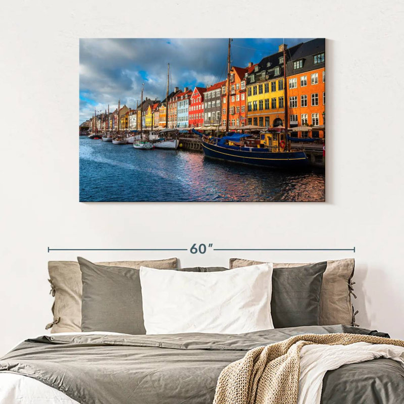 Tergel Nyhavn Port Copenhagen, H 32 po x l 48 po