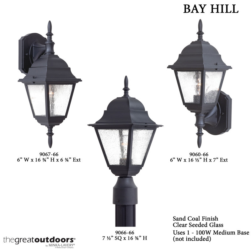 Rosalina Aluminum Wall Light, Black