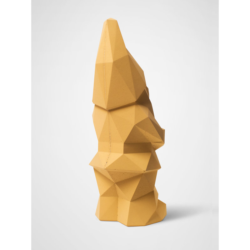 Rodrigez Fantasy & Sci-Fi No Additional Durability Concrete Garden Statue, 36cm H x 13cm W x 10cm D, Yellow