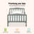 Classic Toddler Solid Wood Bed-460911272