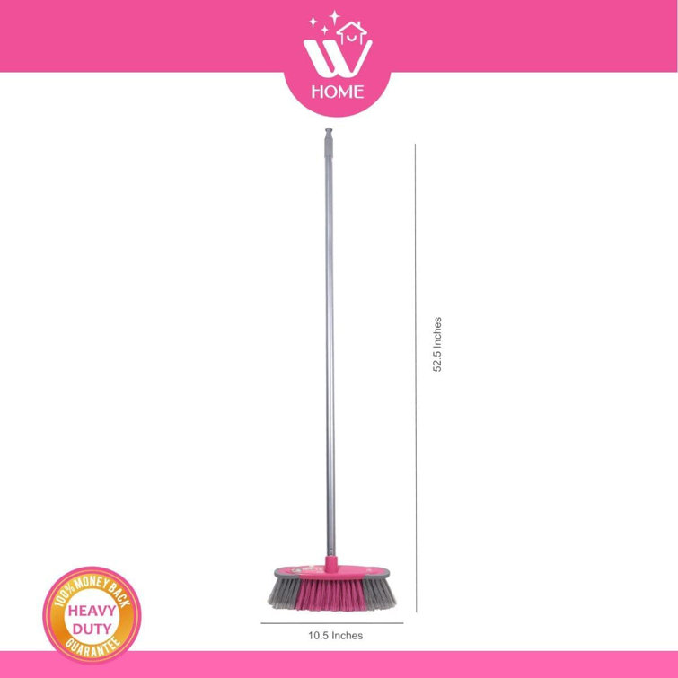 W Home 6640 Carpet Effective Cleaning Broom Brush