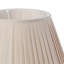 30cm H Cotton Empire Lamp Shade ( Screw On ) in Taupe