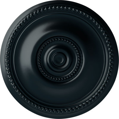 Endurathane Raynor Ceiling Medallion, 20 5/8"OD x 1 3/8"P (Fits Canopies up to 6"), Hand-Painted Night Shade Finish
