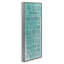 «Bathroom The Rules» par Anna Quach - reproduction d'art textuel sur toile-1311351441-1324215643