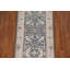 Tapis de couloir bleu 3 pi Oushak