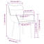 Chaise rembourrée 2 pièces pour salle à manger Gramer-491605882