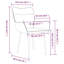 Chaise rembourrée 2 pièces pour salle à manger Gramer-491605883