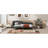 Grey Twin Size Upholstered Daybed With Armrest - Strong Wood Construction, Cozy Sleeping Area Modern Headboard And Fabric, Stylish Appeal-1032059164-1032059165