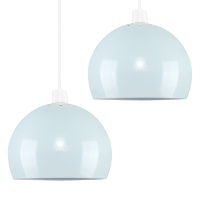 Arco 14.7cm H Metal Round Pendant Shade ( Clip On )